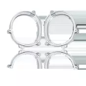 Magnetski okvir s anti-blue light lećama - Quest 3 - Transparent/Prozirno