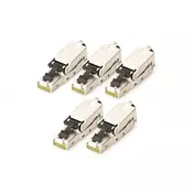 Digitus DN-93631-5 žični konektor RJ-45 Srebrna