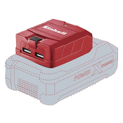 USB baterija/starter Einhell TE-CP 18 LI USB-Solo