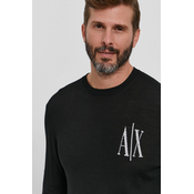 Armani Exchange pulover iz volne