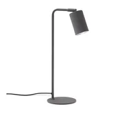 Črna kovinska namizna svetilka (višina 49 cm) Manie – Kave Home