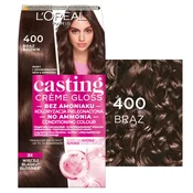 L’Oréal LOréal Paris Casting Creme Gloss barva za lase brez amoniaka 400 rjava