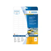 HERMA Labels hard-wearing A4 37x13 mm white strong adhesion film matt weatherproof 2125 pcs.