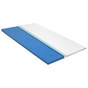 Vidaxl Nadvzmetnica 140x200 cm visco spominska pena 6 cm