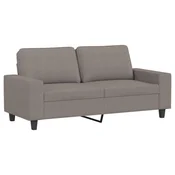 Vidaxl Dvosed taupe 140 cm blago