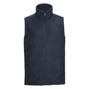 Mens fleece vest 100% polyester, non-pilling fleece 320g