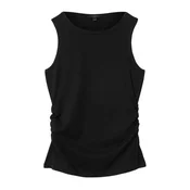 AllSaints Top Katarina črna
