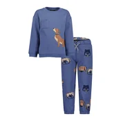 BLUE SEVEN Komplet bež / moder denim / rjava / črna