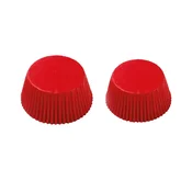 Decora Rdeči papirnati modelčki za kolačke 50x32 mm 75 kosov