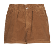 Only Kratke hlače & Bermuda ONLCUBA-FLORA HW PB CORD SHORTS PNT Kostanjeva