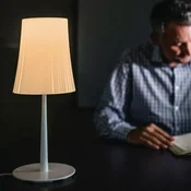 Foscarini Birdie Easy namizna svetilka, bela - Dnevna soba/jedilnica - Dizajn - Kovina