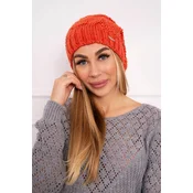 Kesi Cap with fleece Justyna K253 foxy