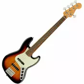 Fender Player Plus Jazz Bass V PF 3-Tone Sunburst 5 žičana bas gitara (Skoro novo)