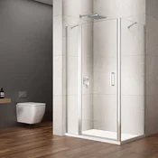 Gelco Loro - Kabina za tuš 90x80 cm, prozirno staklo/krom GN4690-03