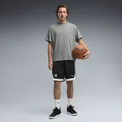 PUMA Fundamentals Mesh 8 Basketball Shorts, Clothing, Black, 4XL