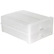 ARAVEN Organizator za servirni voziček, PP, dolžina: 450 mm, širina: 349 mm, 195 mm, 2 predala (2 kos)