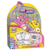 Lisciani Care Bears nahrbtnik s pripomočki za risanje