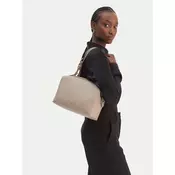 Usnjena torbica Furla Double M Boston Bag