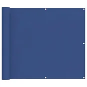 Vidaxl Balconska mreža Pravokotna 100 x 400 cm Oxford tkanina Modra