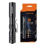 Superfire X18: Kompaktna 5 W svetilka s 5 načini, doseg 38 m