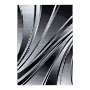 XXXL Tkana Preproga Parma, Črna, 120x170cm