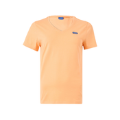 HUGO Majica Classic pastelno oranžna