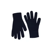 GOBI Cashmere Rokavice Essential Knit Cashmere Gloves mornarska