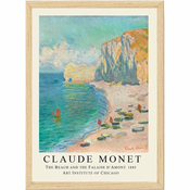 Plakat u okviru 35x45 cm Claude Monet - Wallity