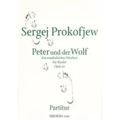 PROKOFIEFF:PETER UND WOLF OP.67 SCORE