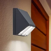 BEGA LED zunanje stensko svetilo 22256 K3, DALI, grafit, lit aluminij - grafitna, bela