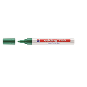 Marker permanentni lakirajući 2-4mm Edding 750 okrugli vrh zeleni