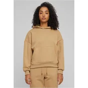 Womens Cozy Oversized Hoody Beige