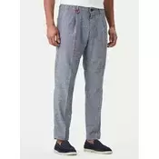 JOOP! Jeans Hlače iz tkanine Lead2 30102837 Mornarsko modra Regular Fit