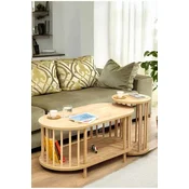 Hanah Home Set stocica za kafu, 2 komada, Bež