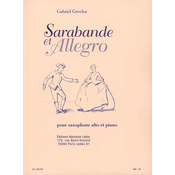 GROULEZ;SARABANDE ET ALLEGRO