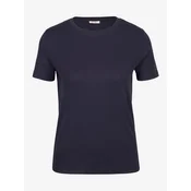 Dark blue womens short-sleeved T-shirt ORSAY - Womens