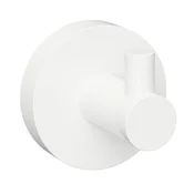 X-ROUND WHITE kljuka, bela mat - Bela - 55x55x50 mm - Sapho - X-ROUND - 24 - Medeninasti - Kljuka - Krožni - 55 - 55 - 50 - According to recommendation - 14