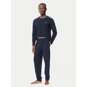 Emporio Armani Underwear Pižama EM000610 AF25017 UB102 Mornarsko modra Regular Fit