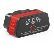 Konnwei KW901 Nizkoprofilna samodiagnostika OBD II Bluetooth 5.0 za Android in iOS, aplikacija CZ