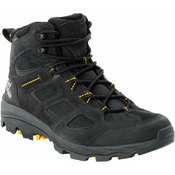 Jack Wolfskin Moške outdoor cipele Vojo 3 Texapore Mid M Black/Burly Yellow 45,5