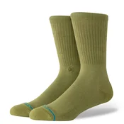 Stance ICON CREW, nogavice m., zelena M311D14ICO
