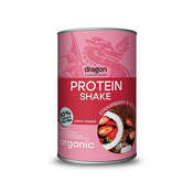 Protein shake BIO, okus jagoda + kokos, 450 g