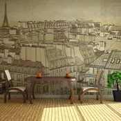 Foto tapeta - Good bye Paris! 300x231