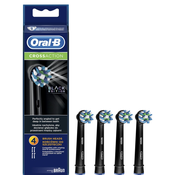 Zamjenska glava ORAL-B EB 50-4 Cross Action, crna, 4kom
