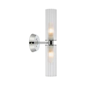 Markslöjd 109027 - Kupatilska zidna lampa RIMINI 2xG9/20W/230V IP44, sjajni hrom
