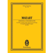MOZART:SINFONIA CONCERTANTE K297B SCORE