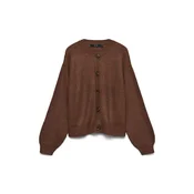 VERO MODA Pletena jopa VMLea rjava