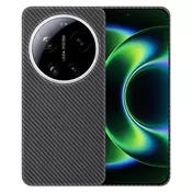 Premium maskica Techsuit Aramid Fiber s MagSafe podrškom za Xiaomi 17 Ultra - black