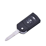 CAR 888 ACCESSORIES Kucište oklop kljuca 3 dugmeta za Mazdu crno