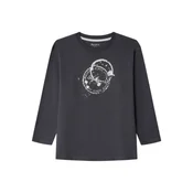 Pepe Jeans za fante. PB5000017 Majica Landree sive barve (16Anos= 176cm), Priložnostno, Siva, Bombaž, Dolg rokav, otroška moda
